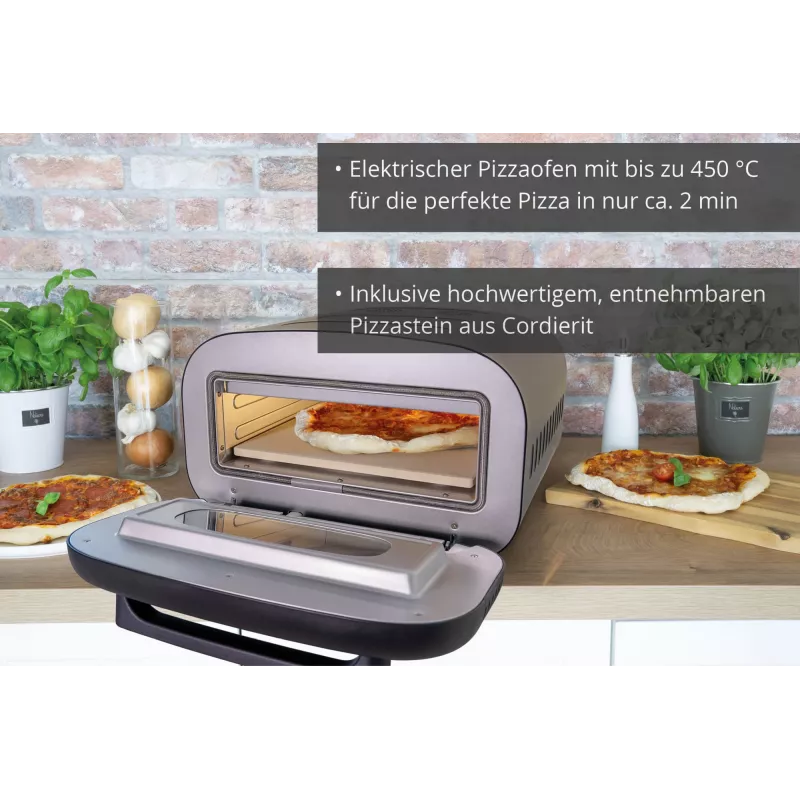 Unold 68885 piec do pizzy / piekarnik 1 piz. 1700 W Czarny
