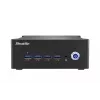 Shuttle Nano PC NA10H7, AMD Ryzen™ 7-8845HS APU, Radeon780M, 2xHDMI, 2xUSB-C 4.0(DP), 2x2.5Gbit LAN, praca ciągła 24/7, w zestawie VESA