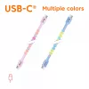 CLUB3D USB-C® kabel koralikowy, różowy, 2 m, USB C, USB C, 0.48 Gbit/s, różowy