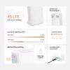 MERCUSYS Mb130-4g Router Bezprzewodowy Ethernet Dwupasmowy (2,4 GHz / 5 GHz) - Biały