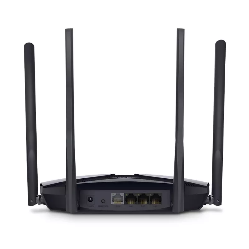 Bezprzewodowy router MERCUSYS MR70X Gigabit Ethernet Dwupasmowy (2,4 GHz / 5 GHz) Czarny