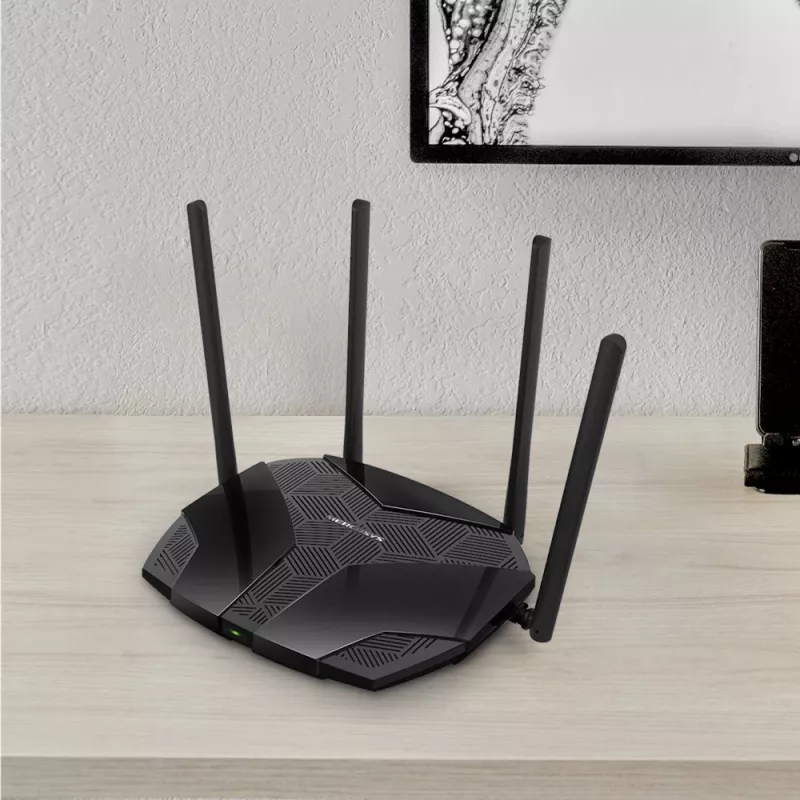 Bezprzewodowy router MERCUSYS MR70X Gigabit Ethernet Dwupasmowy (2,4 GHz / 5 GHz) Czarny