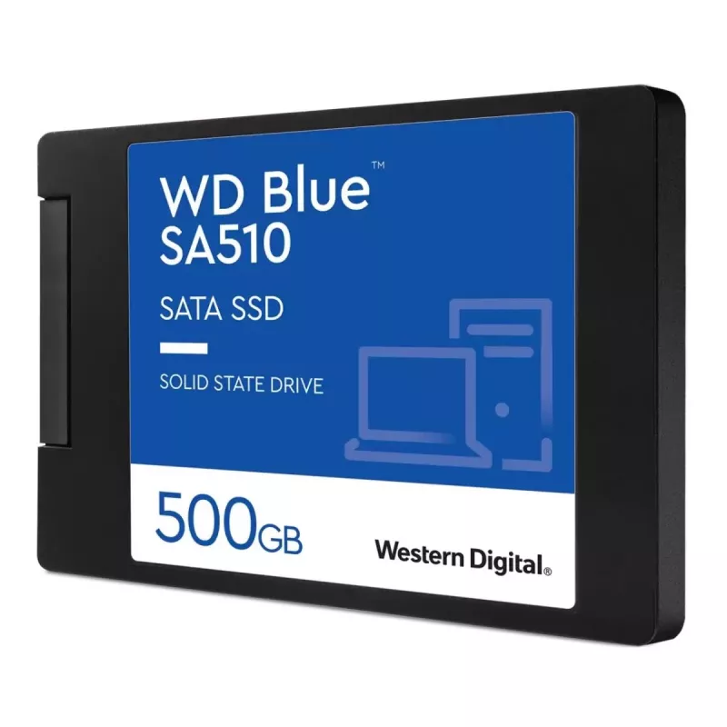 WESTERN DIGITAL SSD - WD Niebieski SA510 - 500GB - SATA 6Gb/s - 2.5in - 7mm w obudowie