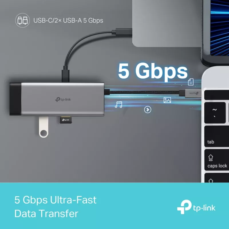 TP-Link UH5020C koncentrator USB Type-C 5000 Mbit/s HDMI USB 3.2
