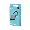 Hub USB Type-C TP-Link UH3020C — 3-portowy (HDMI, USB-A, USB-C), 5 Gbit/s, HDMI 4K@60Hz, PD do 100W, aluminium, kabel 0,18 m