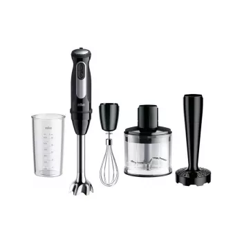 Braun MultiQuick 5 Pro 0,6 L Blender ręczny 1000 W Czarny, Srebrny