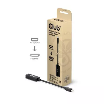Adapter Club 3D Mini DisplayPort 1.4 na HDMI 8K60Hz M/Ż, złącze Mini DisplayPort