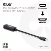 Adapter Club 3D Mini DisplayPort 1.4 na HDMI 8K60Hz M/Ż, złącze Mini DisplayPort