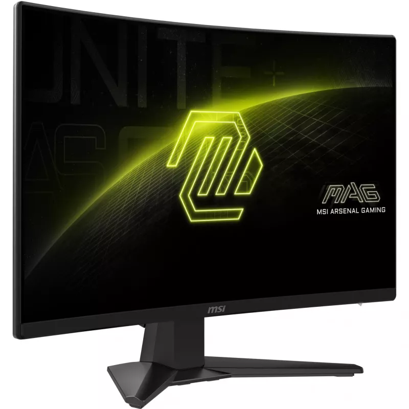 Monitor MSI MAG 242C 23.6 cala Zakrzywiony LCD Full HD 1920×1080 VA 180Hz 1ms MPRT HDMI DisplayPort VESA 100×100