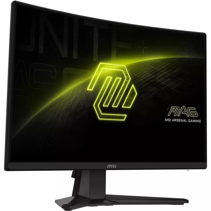 Monitor MSI MAG 242C 23.6 cala Zakrzywiony LCD Full HD 1920×1080 VA 180Hz 1ms MPRT HDMI DisplayPort VESA 100×100