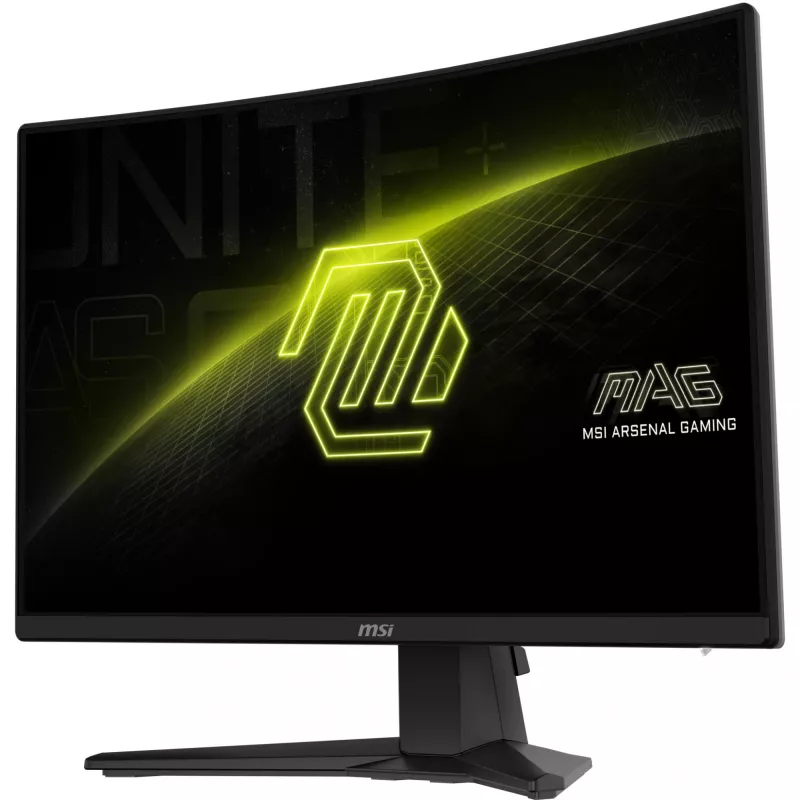 Monitor MSI MAG 242C 23.6 cala Zakrzywiony LCD Full HD 1920×1080 VA 180Hz 1ms MPRT HDMI DisplayPort VESA 100×100