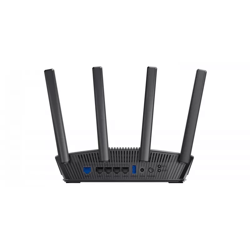 ASUS RT-BE82U BE6500 router bezprzewodowy 2.5 Gigabit Ethernet Dual-band (2.4 GHz / 5 GHz) Czarny