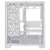 Obudowa PC ASUS A31 Plus TG ARGB WHITE Midi Tower — ATX, szkło hartowane, ARGB, 3x120mm + 1x120mm wentylatory, 38 cm GPU, 165 mm cooler CPU