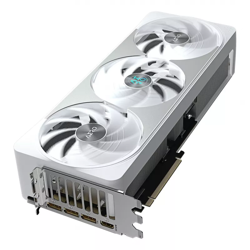 Karta graficzna GIGABYTE GeForce RTX 5070 Ti 16GB GDDR7, PCIe 5.0, 8960 CUDA, 30000 MHz, 256-bit, WINDFORCE 3X, biała