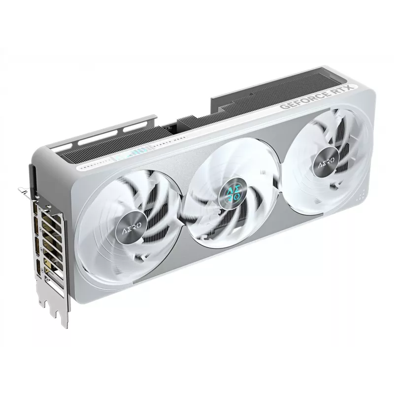 Karta graficzna GIGABYTE GeForce RTX 5070 Ti 16GB GDDR7, PCIe 5.0, 8960 CUDA, 30000 MHz, 256-bit, WINDFORCE 3X, biała