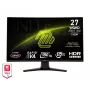 Monitor komputerowy MSI MAG 274CQFDE 68,6 cm (27 cali) 2560 x 1440 pikseli Wide Quad HD Czarny