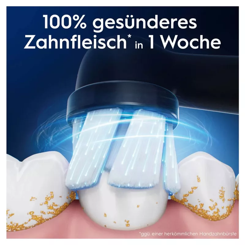 Oral-B 194631 końcówka szczoteczki do zębów 4 szt. czarna