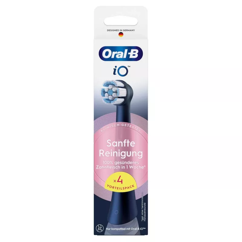 Oral-B 194631 końcówka szczoteczki do zębów 4 szt. czarna