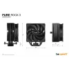 be quiet! Pure Rock 3 Czarny chłodzenie powietrzne procesora 12 cm 1 szt.