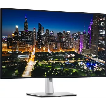 Monitor komputerowy DELL UltraSharp U3225QE 80 cm (31,5 cala) 3840 x 2160 pikseli 4K Ultra HD LCD Czarny, Srebrny