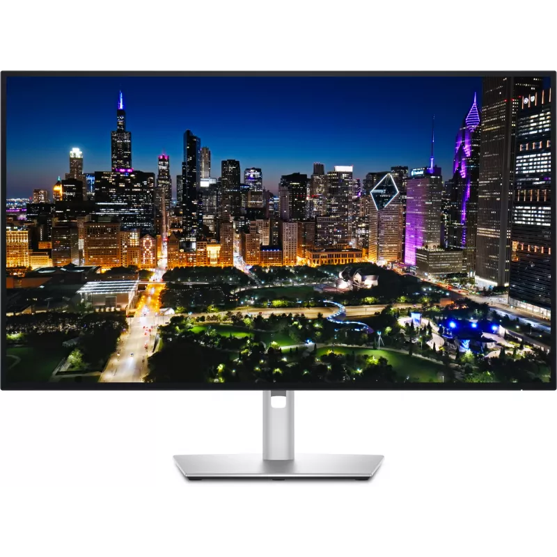 Monitor komputerowy DELL UltraSharp U3225QE 80 cm (31,5 cala) 3840 x 2160 pikseli 4K Ultra HD LCD Czarny, Srebrny