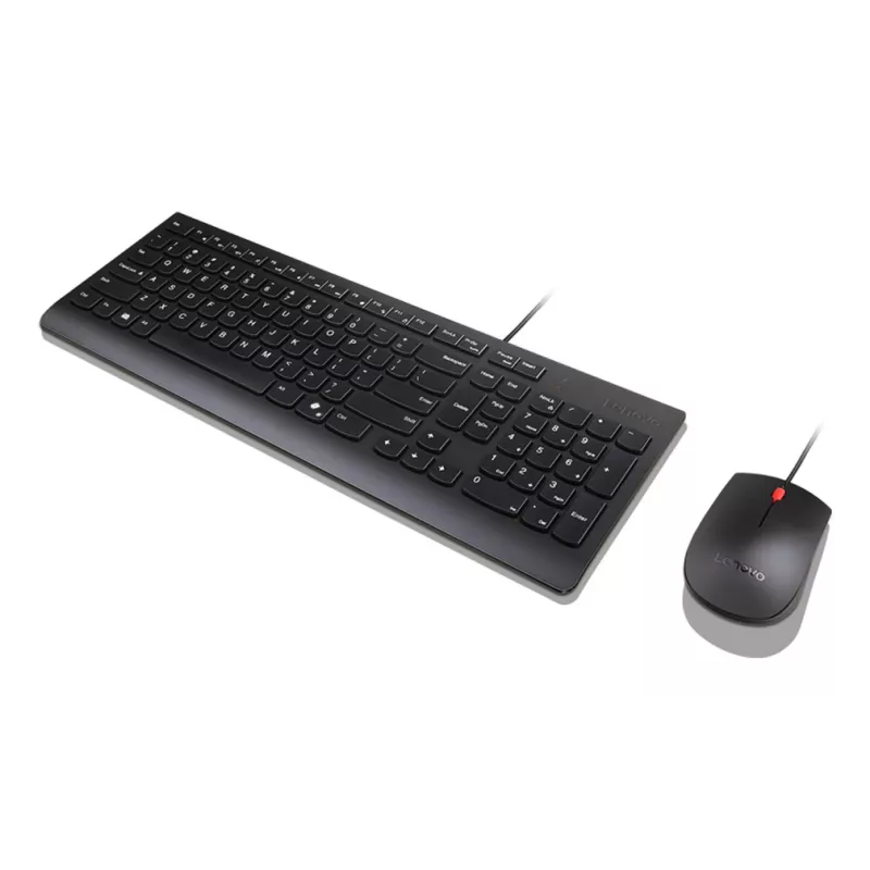 Lenovo 4X31R64446 klawiatura z myszą, uniwersalna, USB, nordycka, czarna