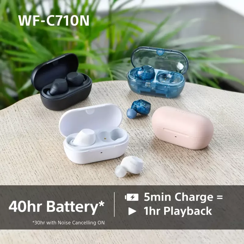 Słuchawki Sony U.K. WFC710NW.CE7