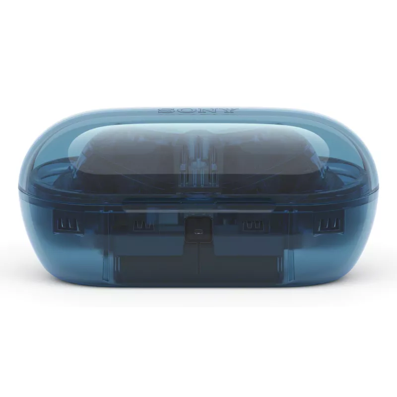 Słuchawki Sony WFC710NL.CE7 dokanałowe True Wireless, Bluetooth 5.3, ANC, IPX4, 8.5/12 h odtwarzania, Glass Blue