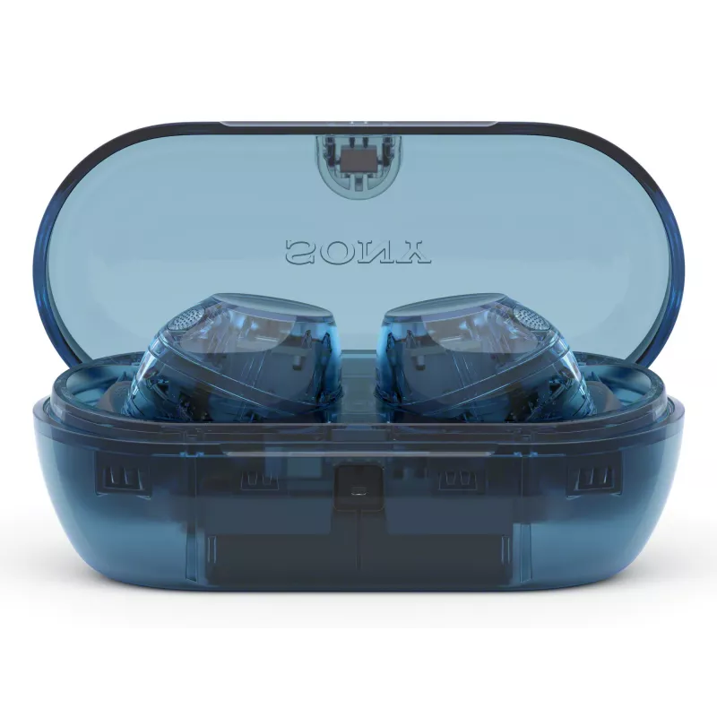Słuchawki Sony WFC710NL.CE7 dokanałowe True Wireless, Bluetooth 5.3, ANC, IPX4, 8.5/12 h odtwarzania, Glass Blue
