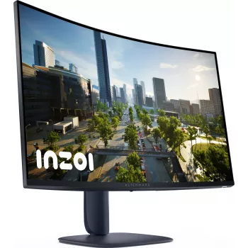 Monitor komputerowy Alienware AW3225DM 80 cm (31,5 cala) 2560 x 1440 pikseli Wide Quad HD LCD Niebieski