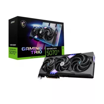 Karta graficzna MSI GeForce RTX 5070 Ti — 16 GB GDDR7, PCIe 5.0, 256-bit, 3 wentylatory, 338 mm
