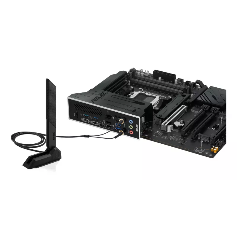 Płyta główna ASUS X870 MAX GAMING WIFI7 ATX — AMD X870, Socket AM5, DDR5, 4 DIMM, 256 GB, Wi‑Fi 7, Bluetooth 5.4, 3 M.2, 2x USB4 Gen3x2