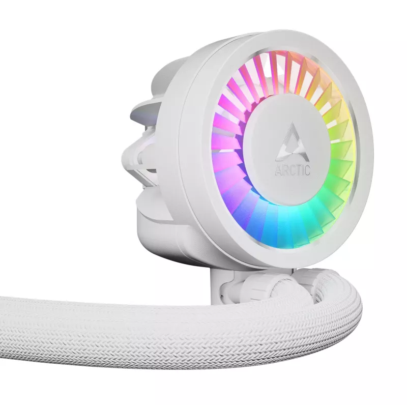 ARCTIC Liquid Freezer III Pro 360 A-RGB (Biały) - Wielokompatybilny, kompletny zestaw chłodzenia wodnego CPU z A-RGB
