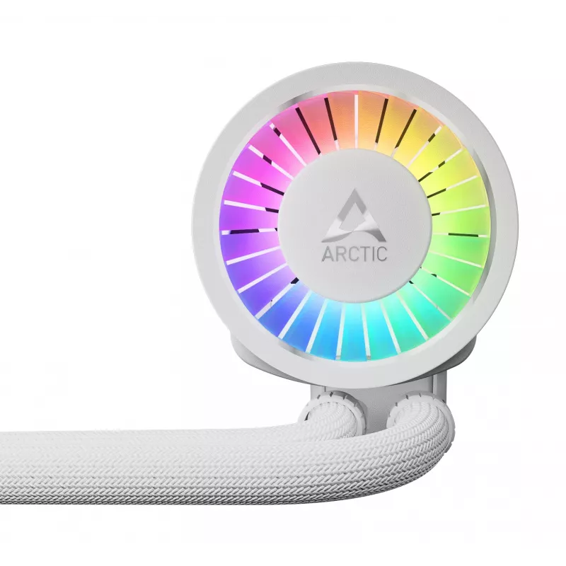 ARCTIC Liquid Freezer III Pro 360 A-RGB (Biały) - Wielokompatybilny, kompletny zestaw chłodzenia wodnego CPU z A-RGB