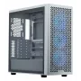 Obudowa PC Cooler Master Elite 502 Midi Tower biała — ATX, 3x 120 mm z przodu, 120 mm z tyłu, zasilacz na dole, obsługuje dyski 2.5 cala/3.5 cala