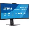 Monitor komputerowy iiyama ProLite XCB3497WQSNPH-B1 86,4 cm (34 cale) 3440 x 1440 pikseli UltraWide Quad HD LED Czarny