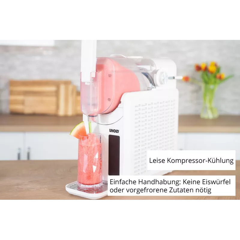 Unold Slush-Eismaschine Susi 48940 Compressor ice cream maker 2 L 220 W biały