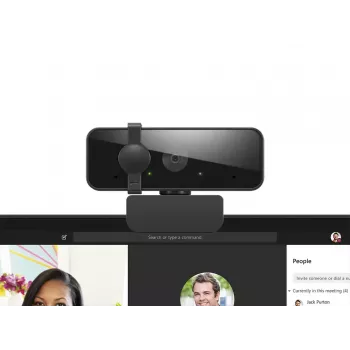 Kamera internetowa Lenovo Essential FHD Gen2 1920 x 1080 pikseli USB 2.0 czarna