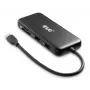 CLUB3D 8-1 Przenośna stacja dokująca USB Type-C® 10Gbps do HDMI™ i DisplayPort™ 8K30Hz PD maks. 100W