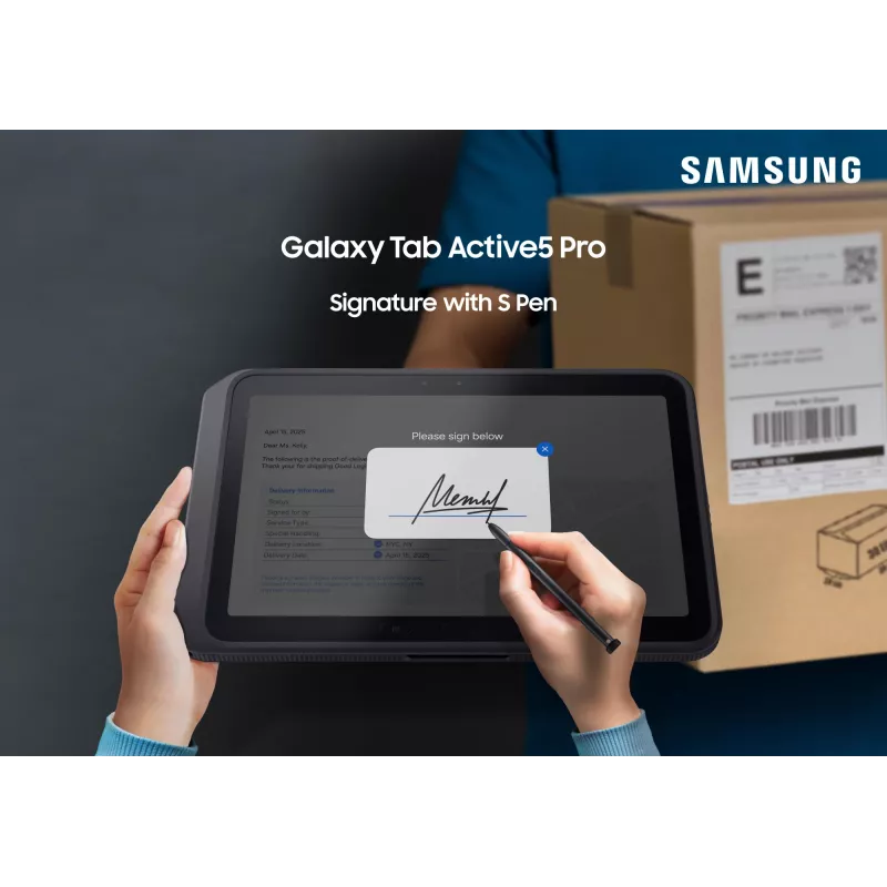 Samsung Galaxy Tab Active5 Pro 5G Enterprise Edition Snapdragon LTE 256 GB 25,6 cm (10,1 cala) 8 GB Wi-Fi 6 (802.11ax) Android 15 Zielony