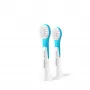 Philips Sonicare For Kids HX6032/90 2 szt. końcówek szczoteczki Niebieski Biały