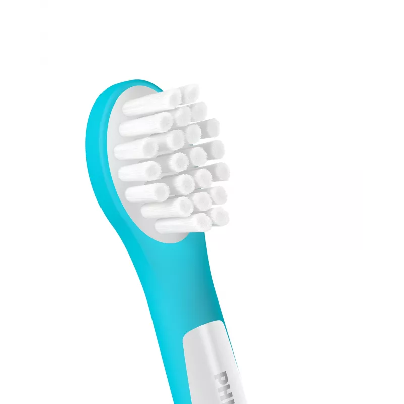 Philips Sonicare For Kids HX6032/90 2 szt. końcówek szczoteczki Niebieski Biały