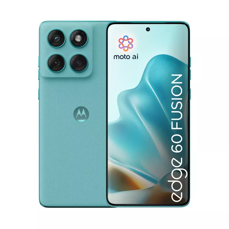 Motorola edge 60 fusion 16,9 cm (6,67 cala) Dual SIM Android 15 5G USB Type-C 8 GB 256 GB 5200 mAh Turkusowy