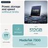 Motorola edge 60 fusion 16,9 cm (6,67 cala) Dual SIM Android 15 5G USB Type-C 8 GB 256 GB 5200 mAh Turkusowy