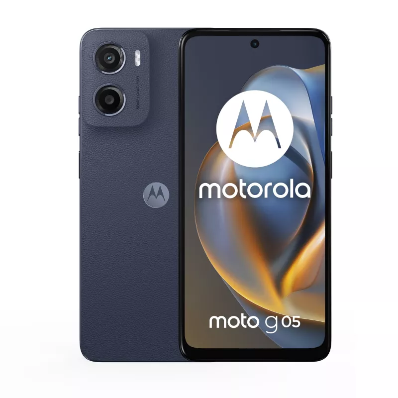 Motorola moto g05 16,9 cm (6,67 cala) Dual SIM Android 15 4G USB Type-C 4 GB 128 GB 5200 mAh Niebieski