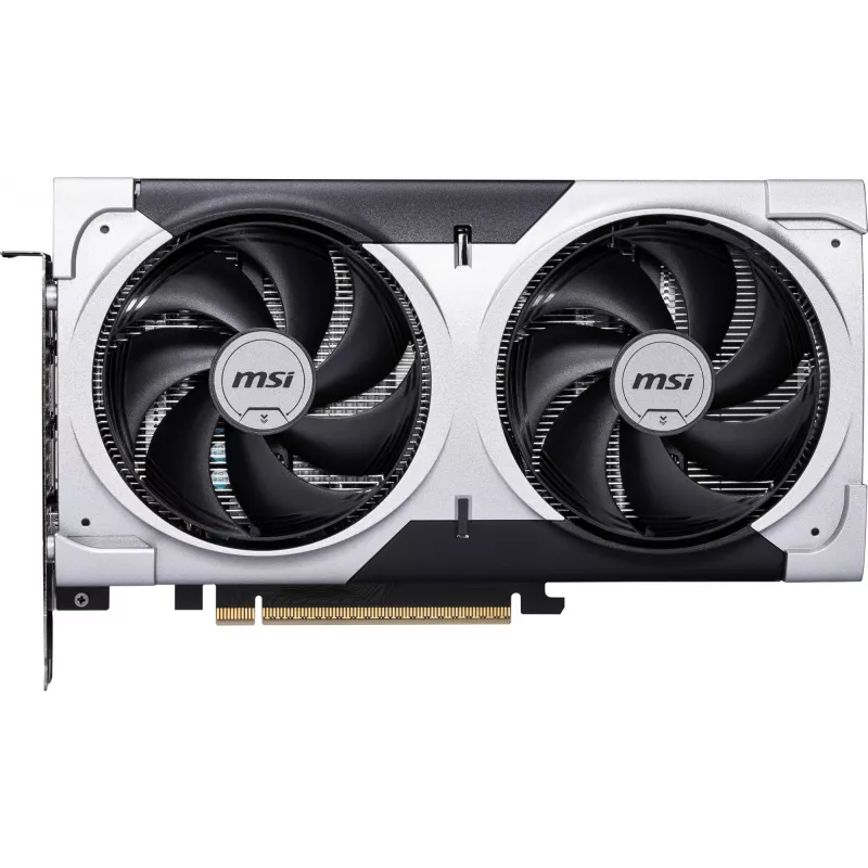 Karta graficzna MSI GeForce RTX 5060 Ti 8 GB GDDR7, PCIe 5.0, 4608 CUDA, 2602 MHz boost, 128-bit, 2 wentylatory, 180W