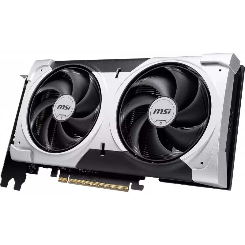 Karta graficzna MSI GeForce RTX 5060 Ti 8 GB GDDR7, PCIe 5.0, 4608 CUDA, 2602 MHz boost, 128-bit, 2 wentylatory, 180W