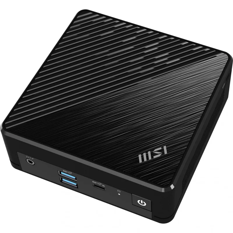 MSI Cubi N ADL S-098EU Intel® N N200 4 GB DDR4-SDRAM 128 GB SSD Windows 11 Pro Mini PC Czarny