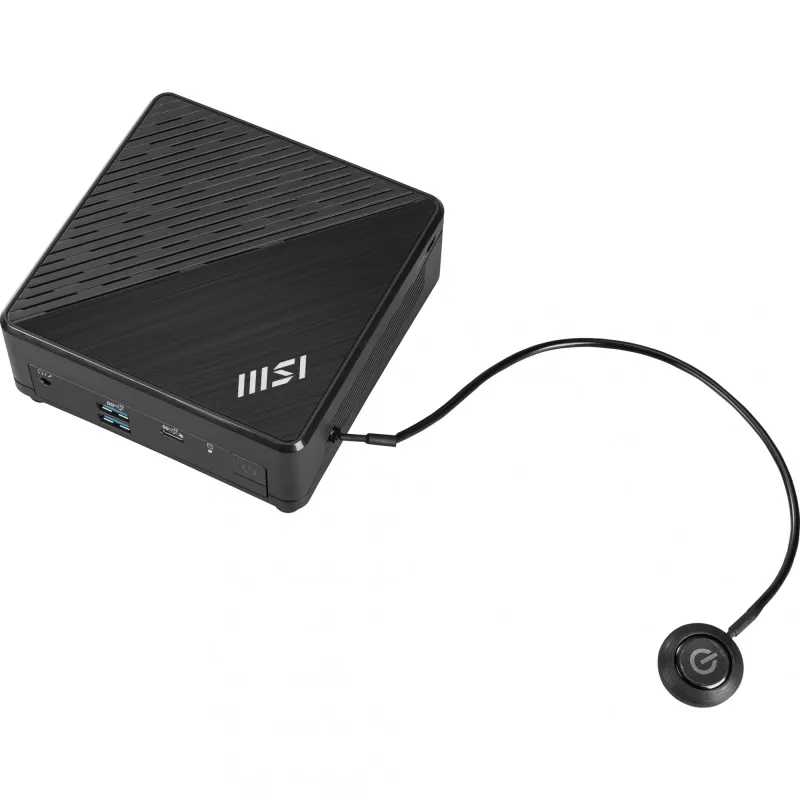 MSI Cubi N ADL S-098EU Intel® N N200 4 GB DDR4-SDRAM 128 GB SSD Windows 11 Pro Mini PC Czarny