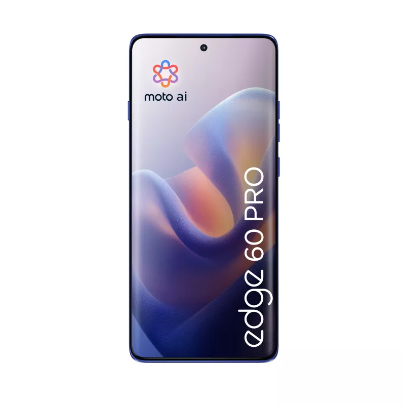 Motorola edge 60 pro 16.9 cm (6.67 cala) Dual SIM Android 15 5G USB Type-C 12 GB 512 GB 6000 mAh Niebieski